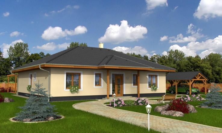 projekt domu BUNGALOW 5